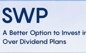 SWP vs dividend plans