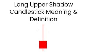 long upper shadow candlestick pattern