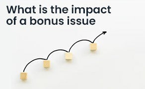 Impact of a bonus issue