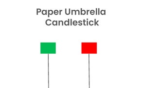 Paper Umbrella Candlestick