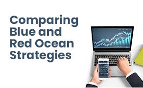 comparing blue and red ocean strategies