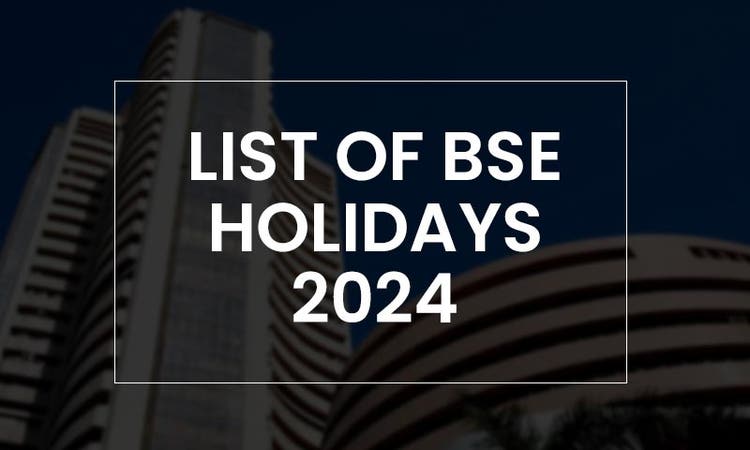 BSE Holidays 2024