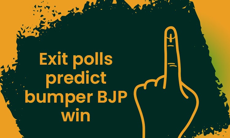 Exit Polls Predict Bumper BJP Win